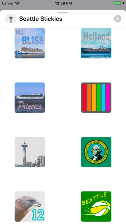 Seattle Stickies for iMessage