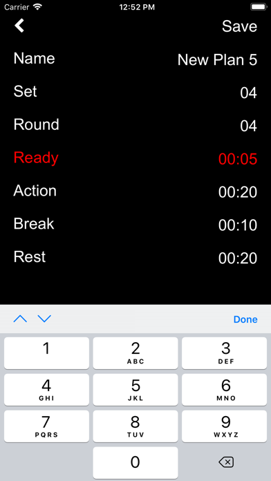 App screenshot