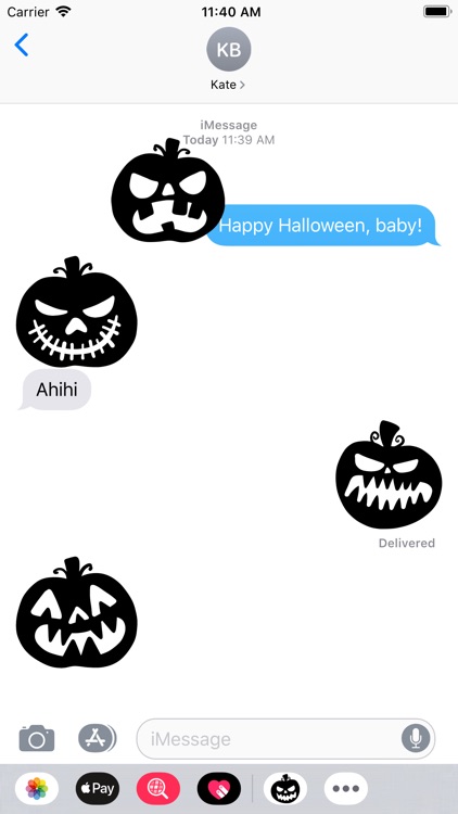 Halloween - Black Pumpkin