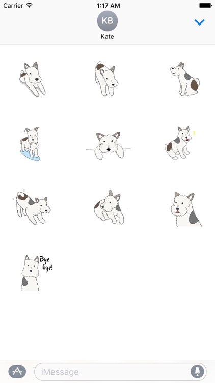 Wire Fox Terrier Dog Sticker