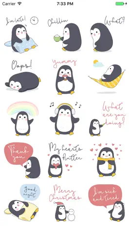Game screenshot Lovely Penguins Sticker hack
