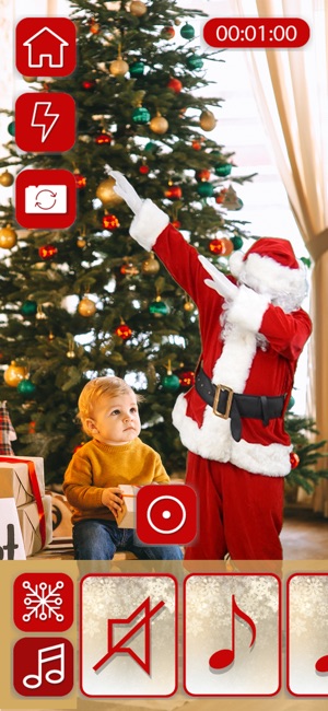 Make a video with Santa Claus