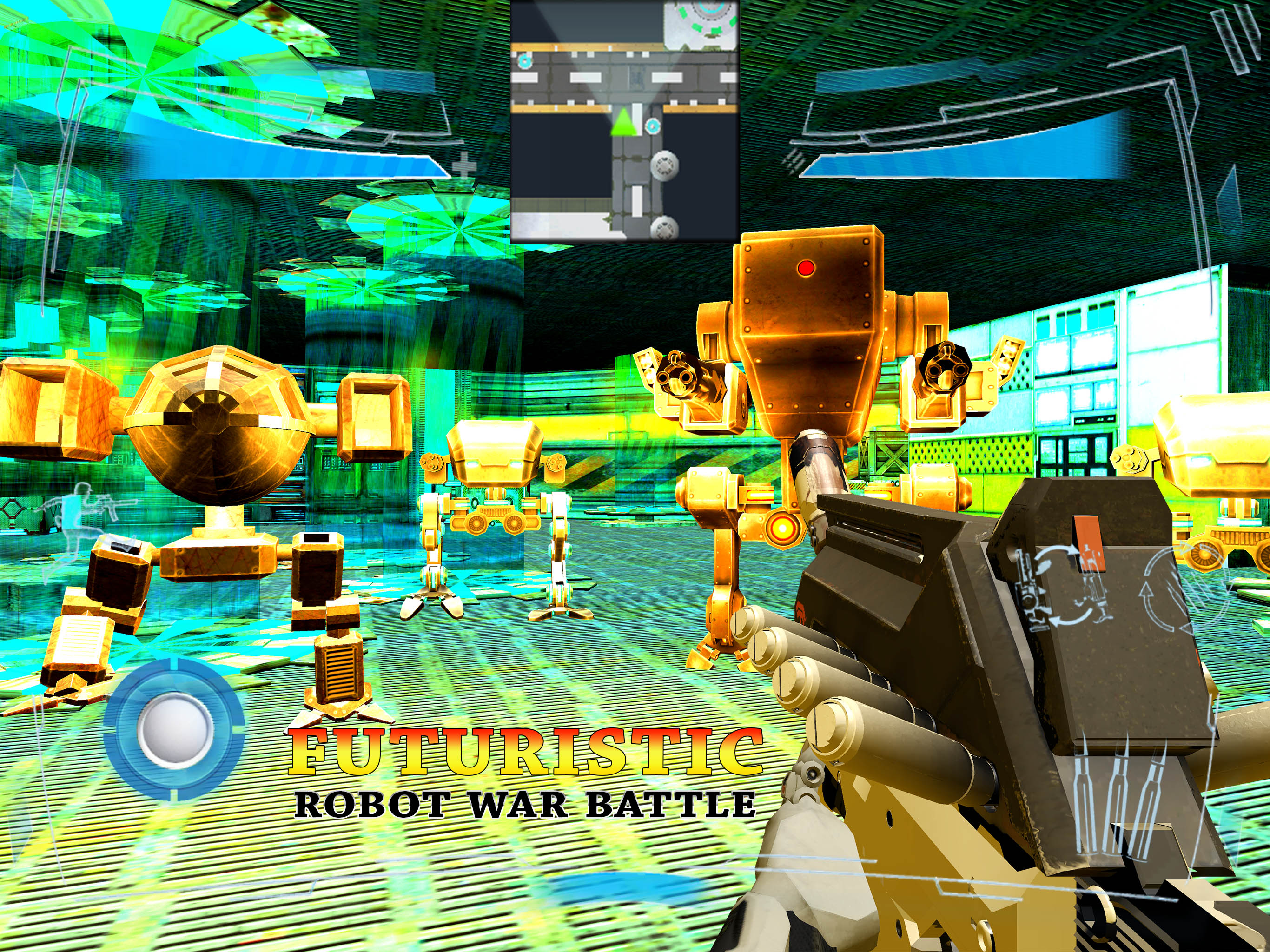Futuristic Robot War Battle screenshot 10