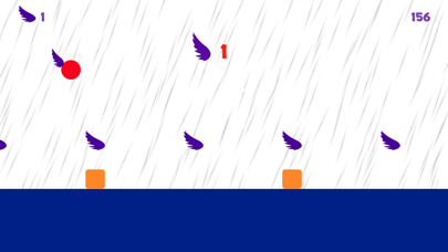 Screenshot #3 pour Flying Ball - Collect wings to fly over the blocks