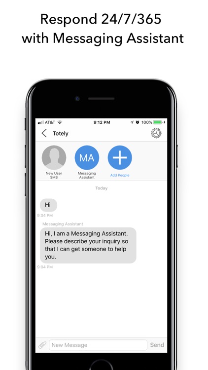 Totely: customer messaging screenshot-4