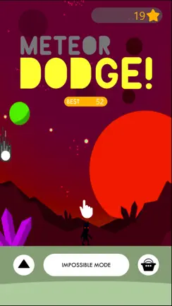 MeteorDodge! iPhone image 1