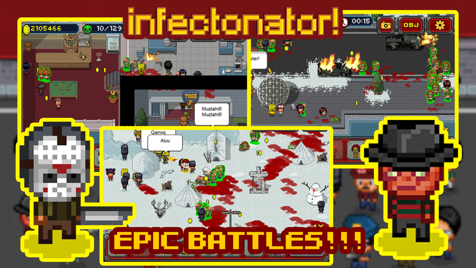 #1. Infectonator (iOS) 由: Armor Games Studios Inc