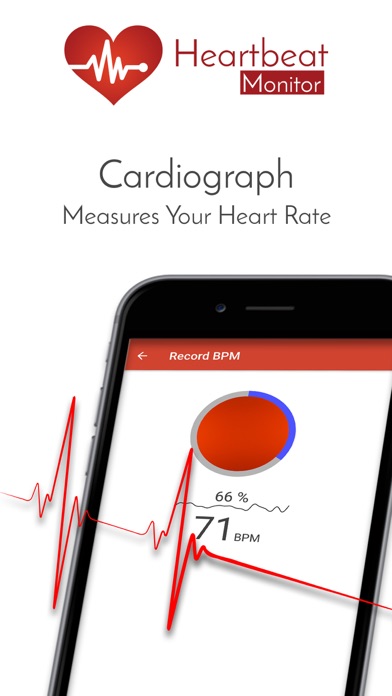 心拍数モニタ：心電図のおすすめ画像3