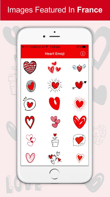 Heart Emoji - Cute Heart Stickers