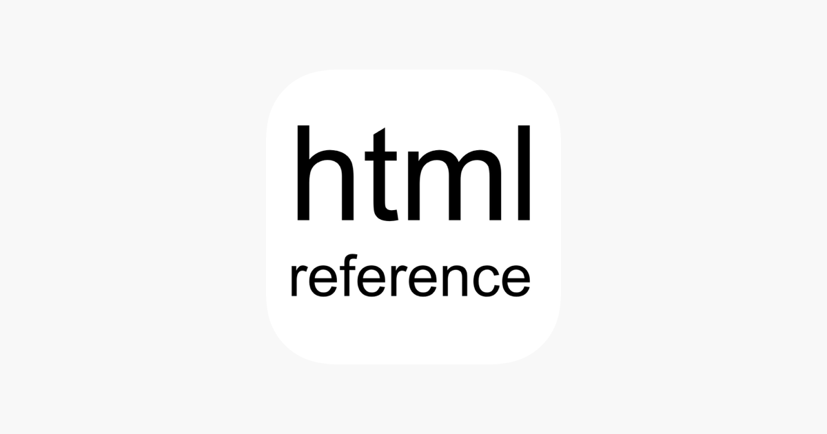 html reference book on the app store