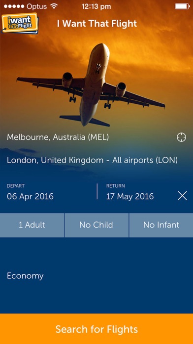 Screenshot #1 pour I Want That Flight