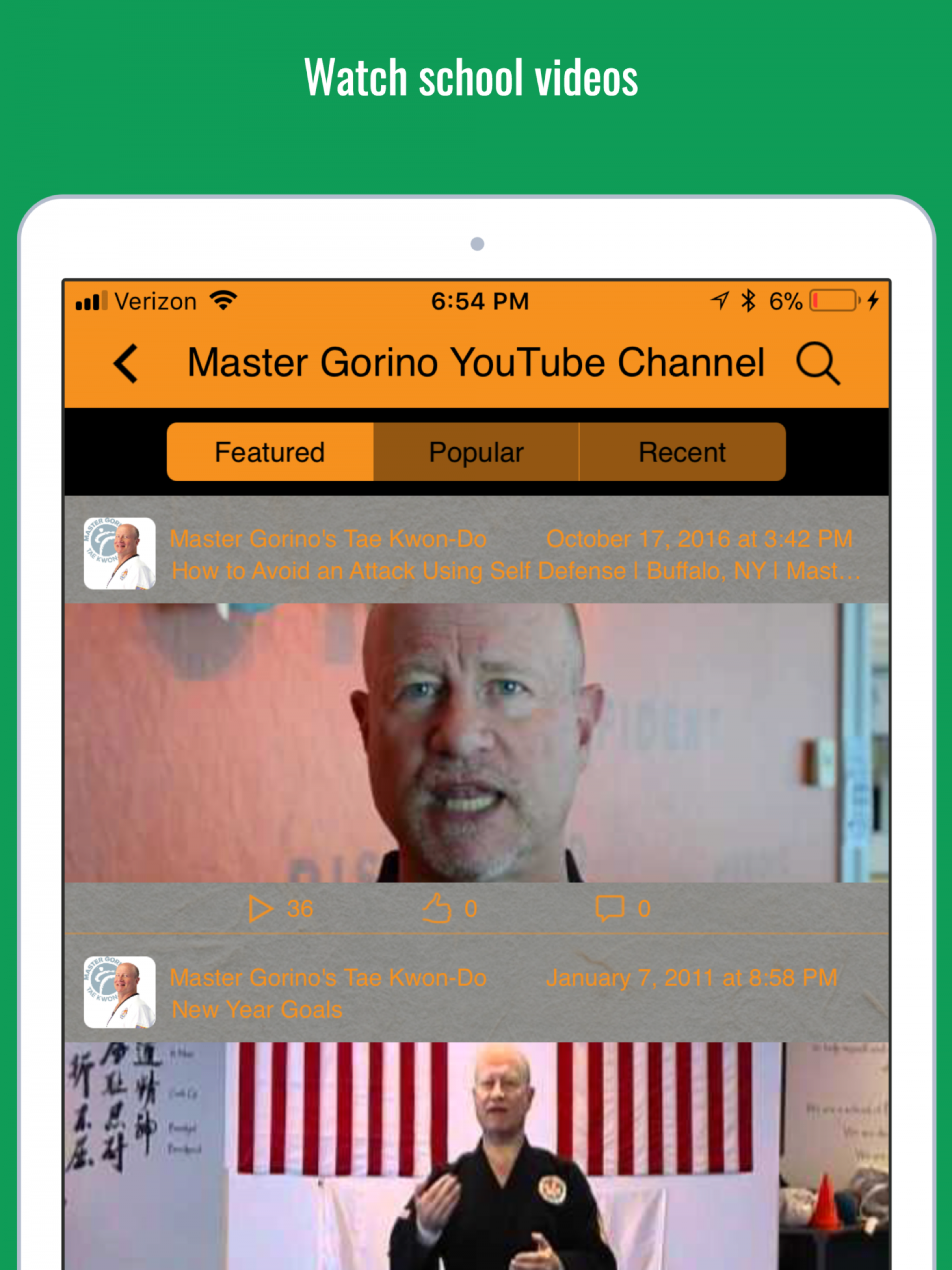 Master Gorino's Tae Kwon do