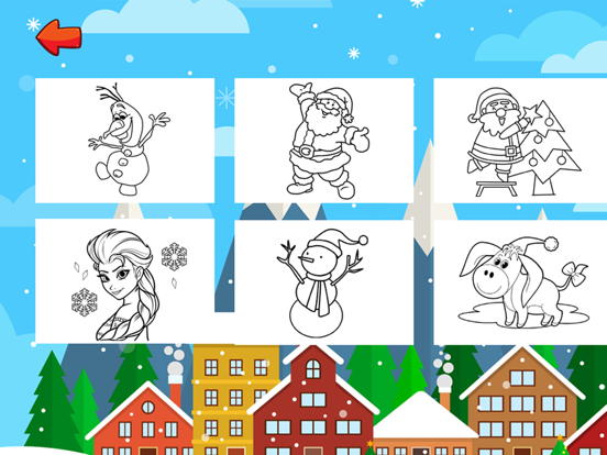 Screenshot #4 pour Christmas Coloring Book.