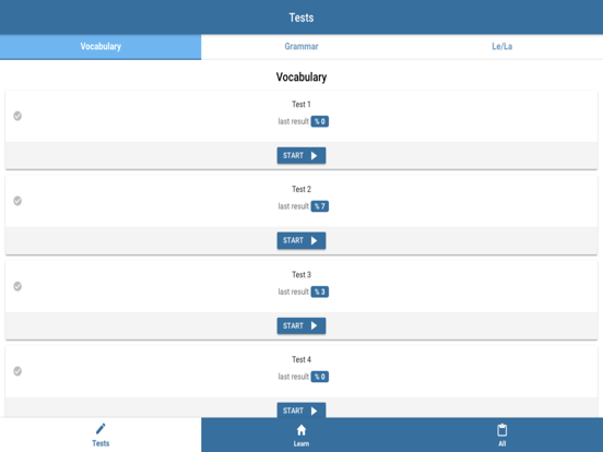Screenshot #4 pour French language Test