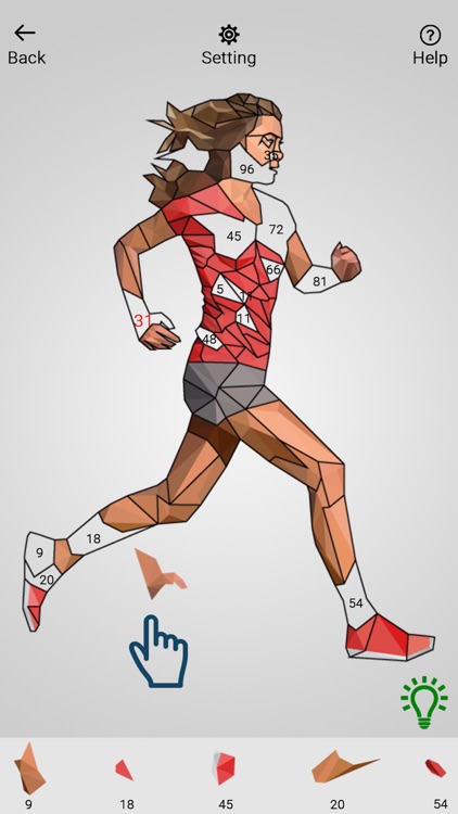 Poly Puzzle: Paint By Numbers