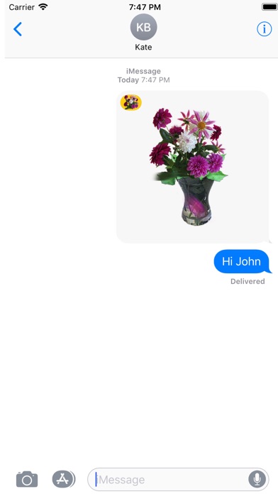 Bouquet Emoji screenshot 3