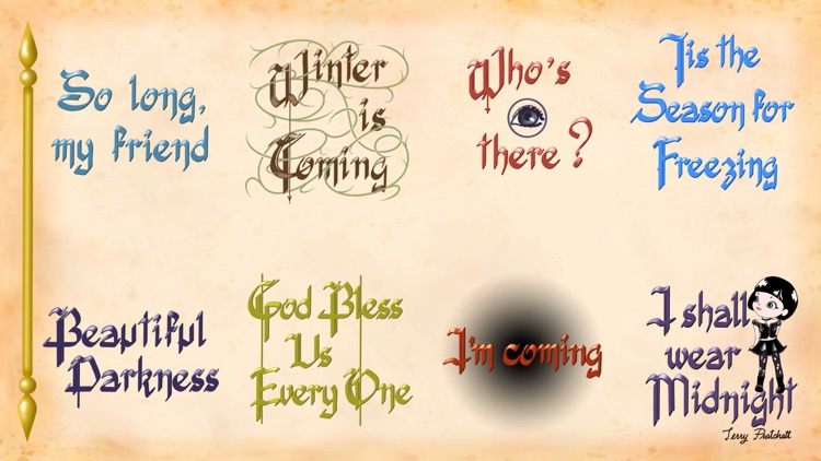 Gothic Winter Cursive Script screenshot-3