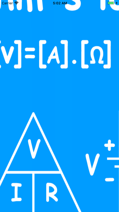 Screenshot #1 pour Ohm's Law Calc.