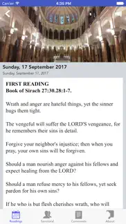 daily readings for catholics iphone screenshot 2