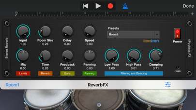 Screenshot #2 pour Stereo Reverb AUv3 Plugin