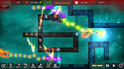 Galaxy Glow Defense screenshot 2