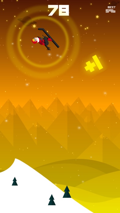 Backflip mountain music game screenshot 3