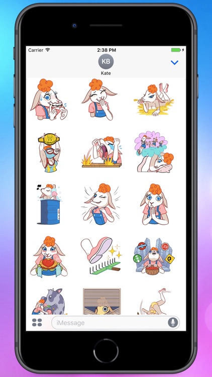 Dolly Sheep Stickers