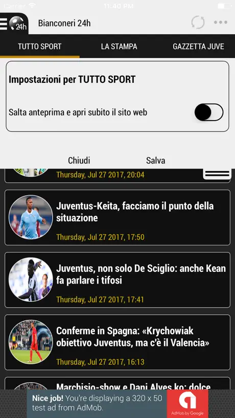 Bianconeri 24h