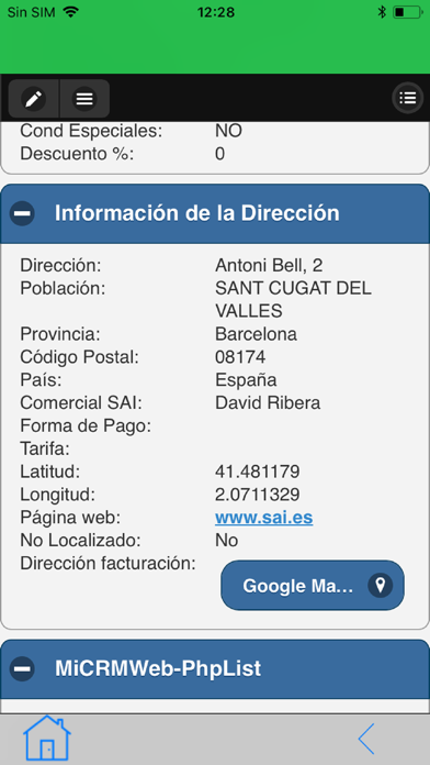 CRM World Screenshot
