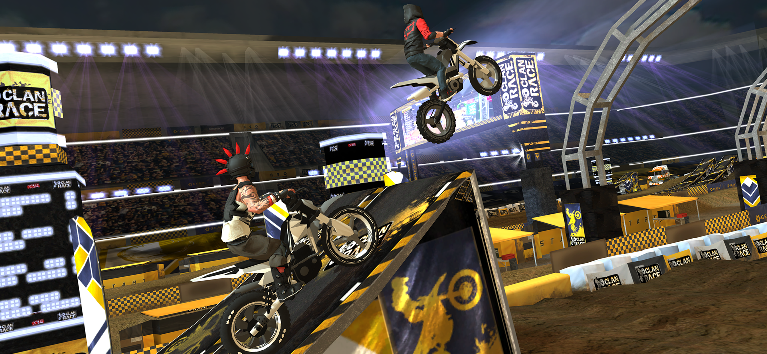 Clan Race: Extreme Motocross