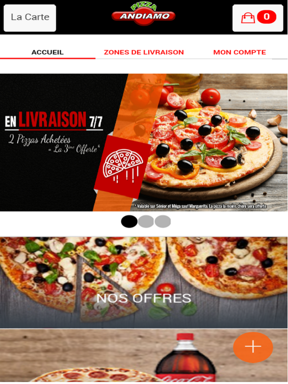 Screenshot #4 pour Pizza Andiamo Verneuil