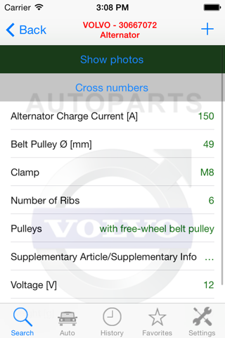Autoparts for Volvo cars screenshot 3