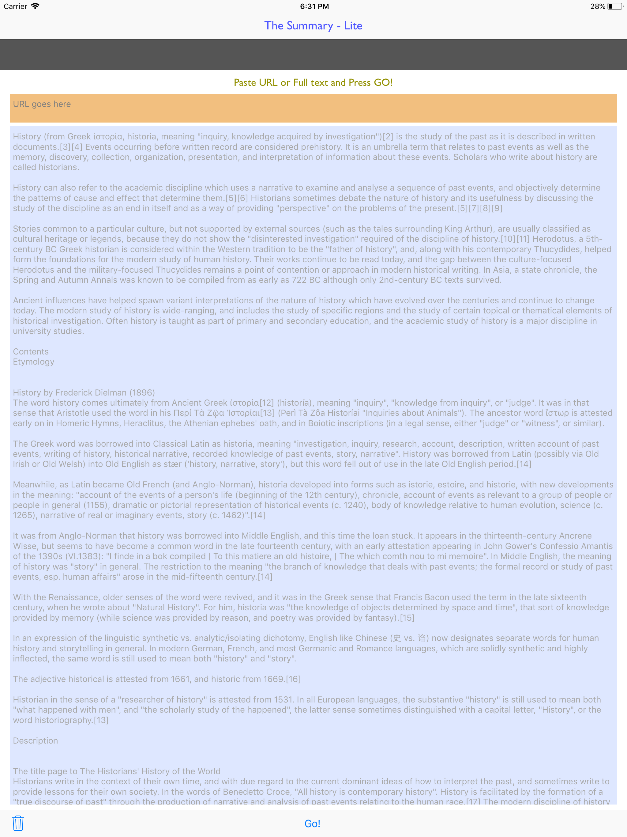 The Summary Lite screenshot 5