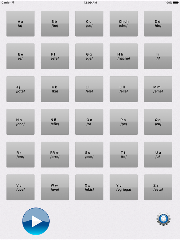 Screenshot #5 pour Spanish Alphabet Learning