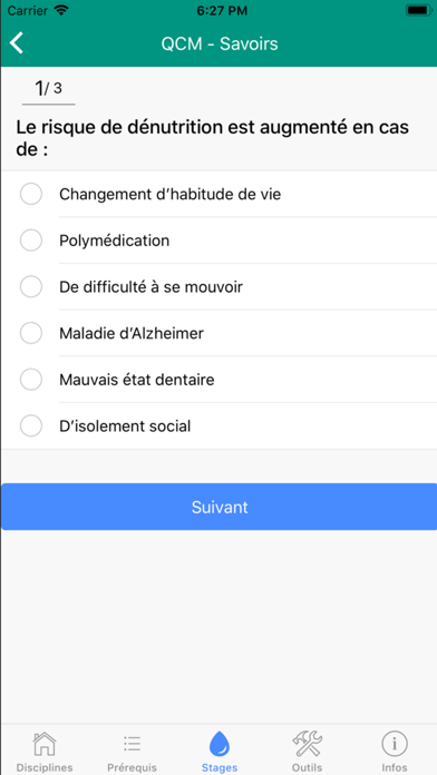 Total Stages infirmiers Screenshot