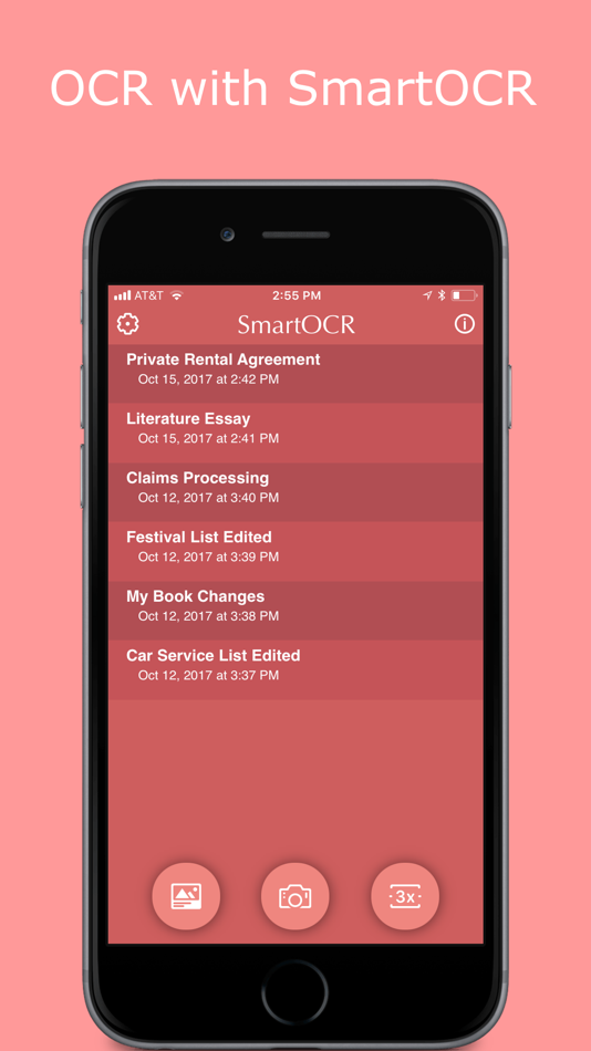 #1. SmartOCR Text Reader (iOS) 由: AMAXIM APPS, INC