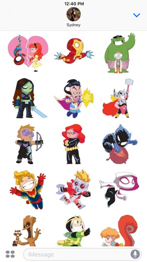 Marvel Stickers Young Marvel on the App Store