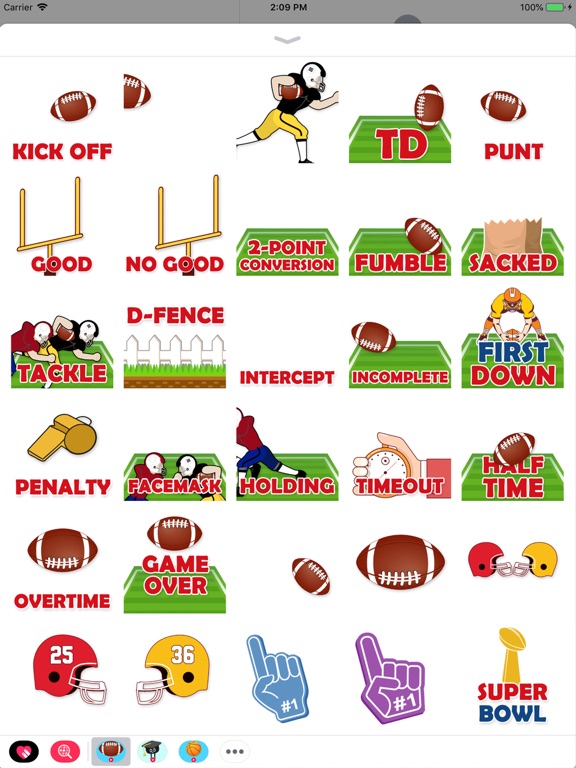 Screenshot #5 pour Animated Football Stickers