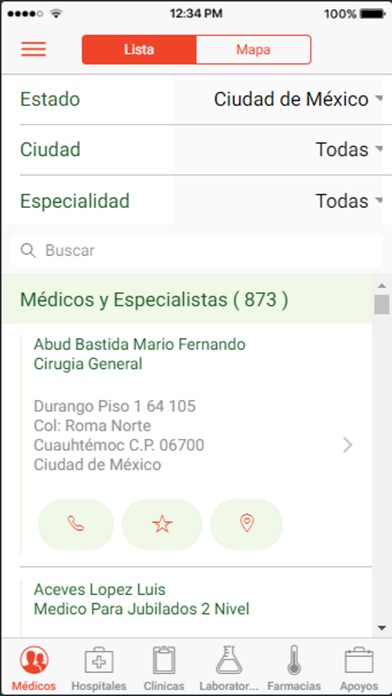 Redes Médicas screenshot 2
