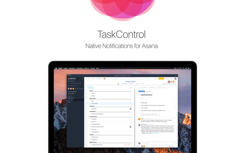 taskcontrol for asana iphone screenshot 1