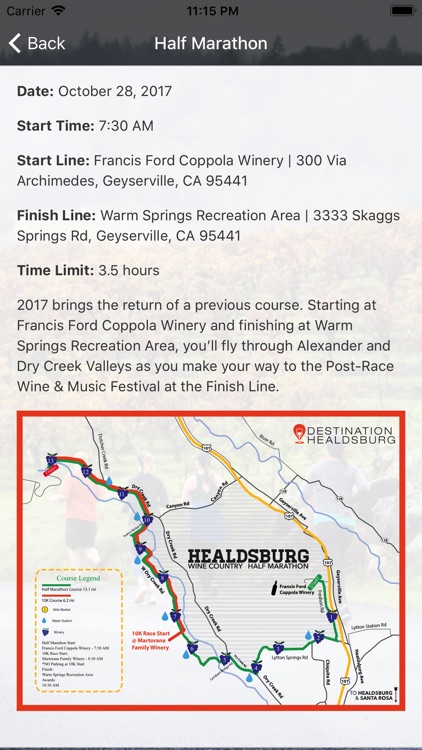 Healdsburg Wine Country Half