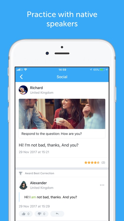 busuu - Learn to speak English screenshot-3