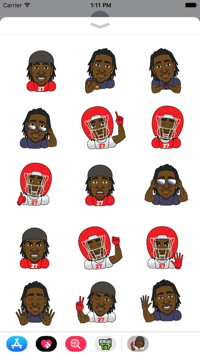 Kareem Hunt Stickers screenshot 2