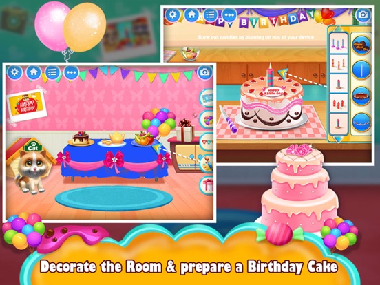 Screenshot #6 pour Fluffy Pets Birthday Party Fun
