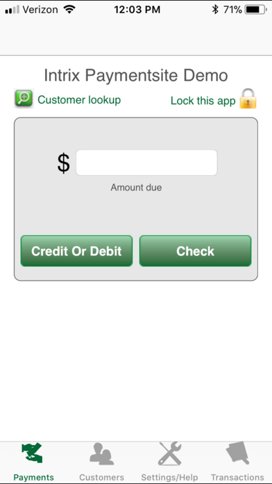 Screenshot #1 pour Paymentsite Mobile