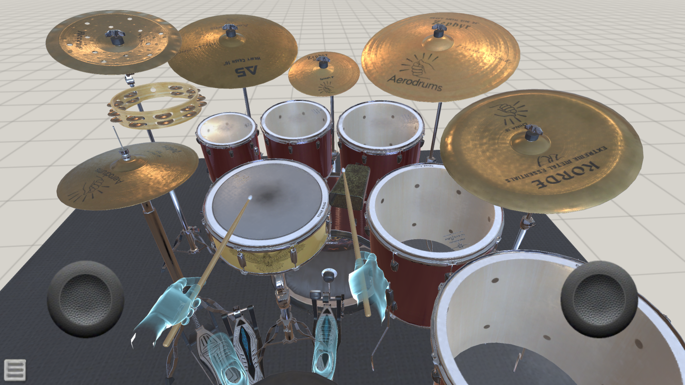 Aerodrums 3D screenshot 3