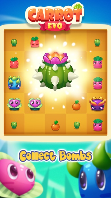 CARROT EVO - MERGE PUZZLE 1.2 IOS GAME GIẢI TRÍ CARROT EVO - MERGE PUZZLE 1.2 IOS