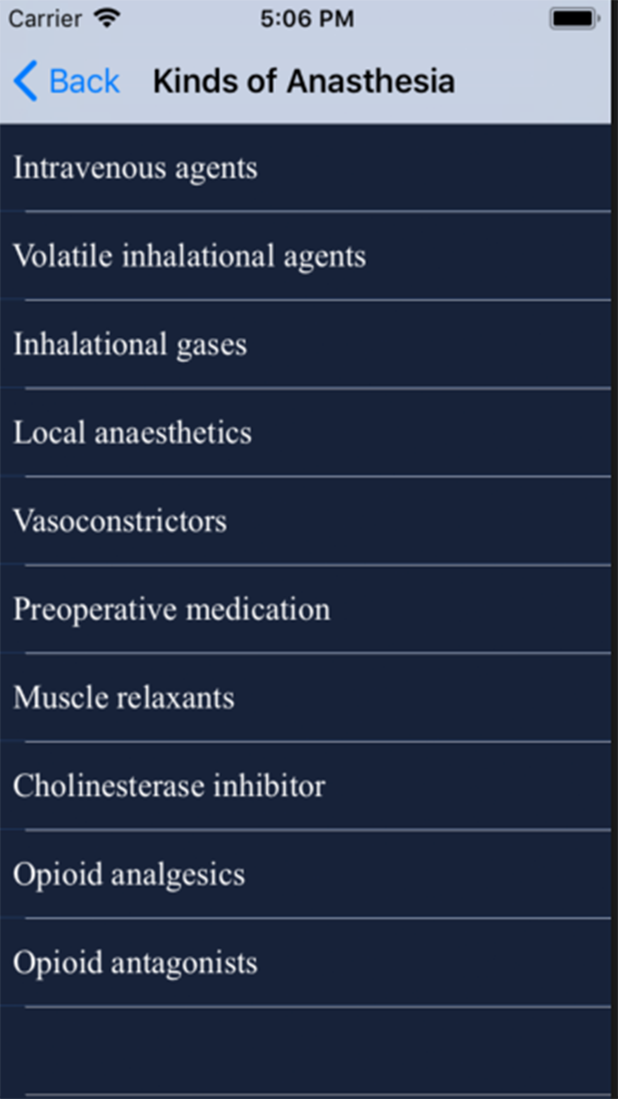 Anesthesia Assistant screenshot 3