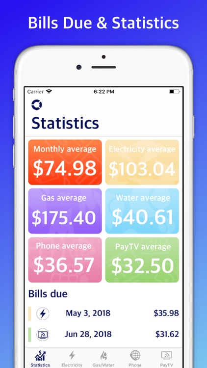My Home Bills: Household bills