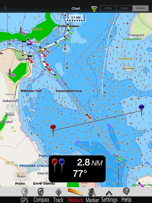 Germany Nautical Charts Pro(圖1)-速報App